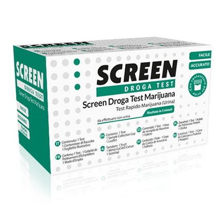 SCREEN DRUG TEST MARIJUANA DRUG TEST WITH URINE CONTAINER