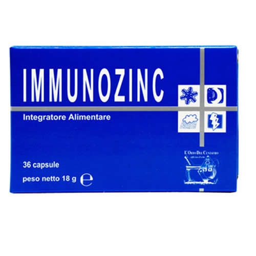 IMMUNOZINC 36 CAPSULE 500 MG