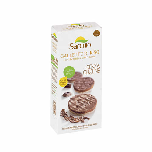 RICE CRACKER WITH MILK CHOCOLATE 100 G