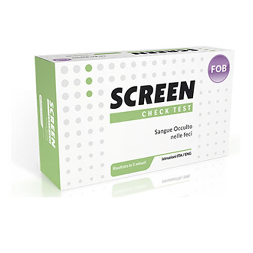 SCREEN TEST RAPIDO PRESENZA DI SANGUE OCCULTO NELLE FECI SCREEN TEST FOB