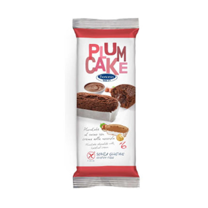 BONONIA PLUMCAKE AL CACAO CON CREMA ALLA NOCIOLA SENZA GLUTINE 6 X 45 G