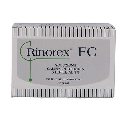 RINOREX FC SOLUZIONE SALINA IPERTONICA 7% 30 FIALE 5 ML