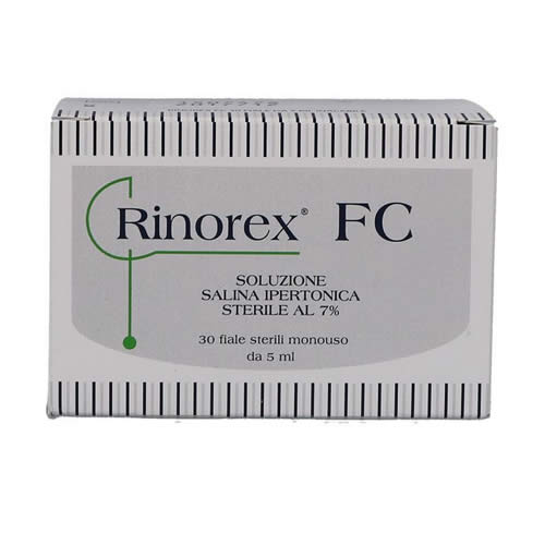 RINOREX FC SOLUZIONE SALINA IPERTONICA 7% 30 FIALE 5 ML