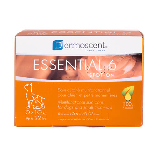 ESSENTIAL 6 SPOT ON CANE 0/10 KG 4 PIPETTE 0,6 ML