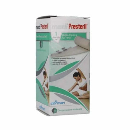 BENDA ELASTICA MEDIPRESTERIL IDEAL COMPRESSIONE MODERATA M4,5X10CM TESI - Farmaspeed
