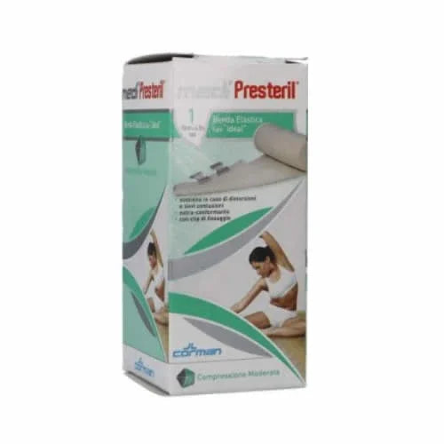 BENDA ELASTICA MEDIPRESTERIL IDEAL COMPRESSIONE MODERATA M4,5X10CM TESI - Farmaspeed