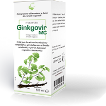 CAIRA GINKGOVIR HYDROALCOHOLIC MACERATE DROPS 50 ML