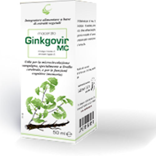 CAIRA GINKGOVIR HYDROALCOHOLIC MACERATE DROPS 50 ML
