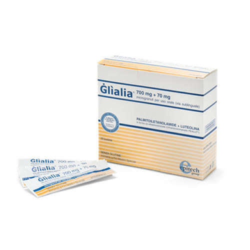 GLIALIA 700MG + 70MG MICROGRANULI USO ORALE VIA SUBLINGUALE 20 BUSTINE 1,27 G