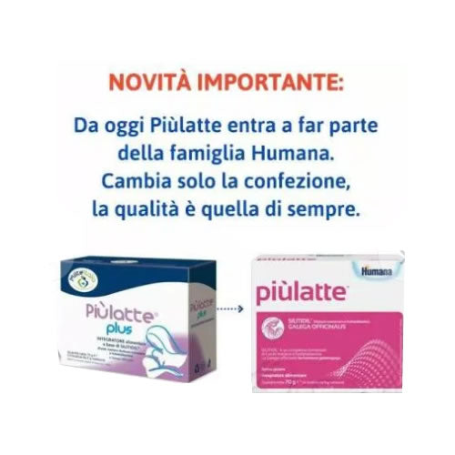 PIULATTE HUMANA 14 BUSTE
