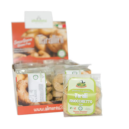 TARALLI FENNEL GLUTEN FREE 75 G