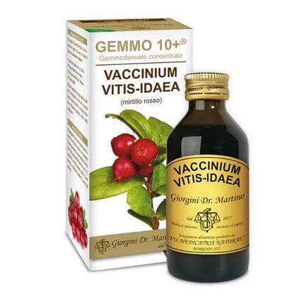 GEMMO 10+ MIRTILLO ROSSO LIQUIDO ANALCOLICO 100 ML - Farmaspeed