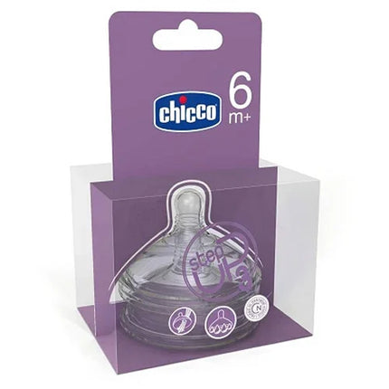 CHICCO TETTARELLA STEPUP NEW 6M+ FLUSSO VELOCE - Farmaspeed