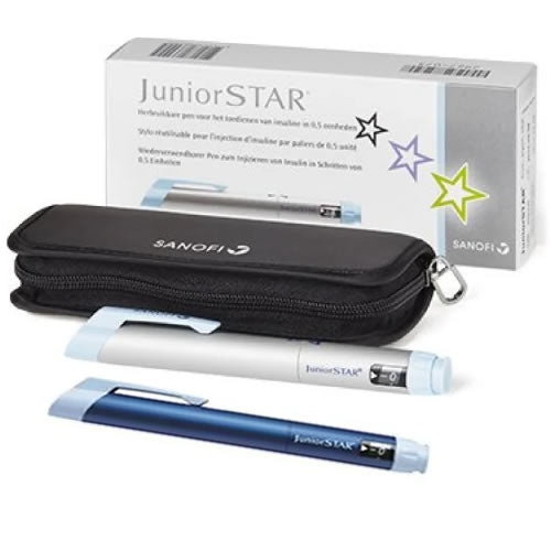 Juniorstar Silver Insulin Pen
