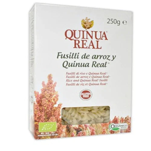 QUINUA REAL FUSILLI DI RISO E QUINOA BIO VEGAN 250 G - Farmaspeed