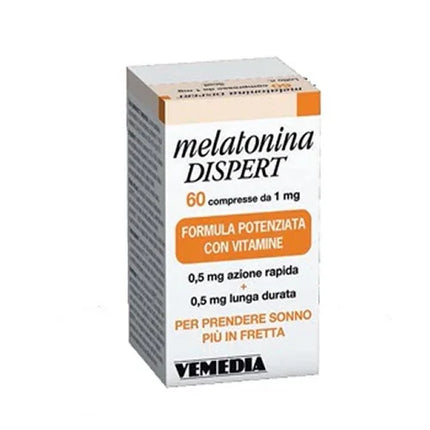 MELATONINA DISPERT 1MG DI MELATONINA 60 COMPRESSE - Farmaspeed