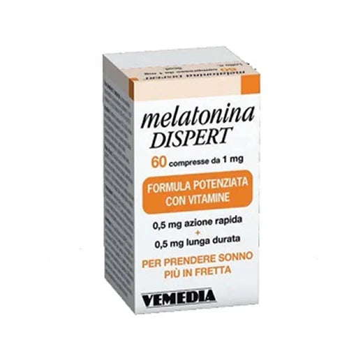 MELATONINA DISPERT 1MG DI MELATONINA 60 COMPRESSE - Farmaspeed