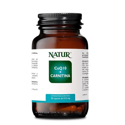 COQ10+CARNITINA 30 CAPSULE - Farmaspeed
