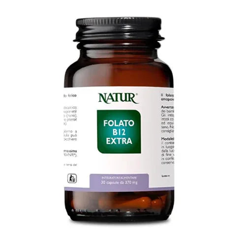 FOLATO B12 EXTRA 30 CAPSULE - Farmaspeed