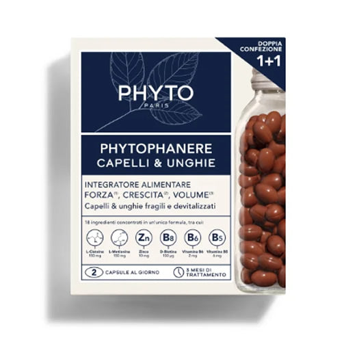 PHYTO PARIS PHYTOPHANERE INTEGRATORE ALIMENTARE CAPELLI/UNGHIE 90+90 CAPSULE