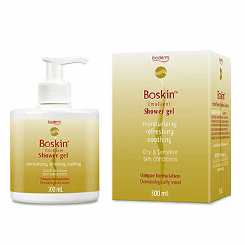 BOSKIN DOCCIA GEL EMOLLIENTE CUOIO CAPELLUTO E PELLE 300 ML