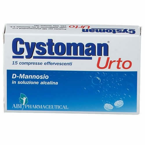 CYSTOMAN URTO 15 COMPRESSE EFFERVESCENTI