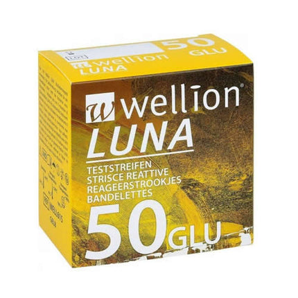 WELLION LUNA 50 STRIPS STRISCE PER MISURAZIONE GLICEMIA