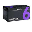 AGO PER PENNA DA INSULINA WELLION MEDFINE PLUS 6 31 GAUGE LUNGHEZZA 6 MM 100 PEZZI - Farmaspeed