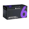 AGO PER PENNA DA INSULINA WELLION MEDFINE PLUS 6 31 GAUGE LUNGHEZZA 6 MM 100 PEZZI - Farmaspeed