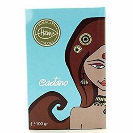 HIMALAYA HENNA COLORS CASTANO 100 G