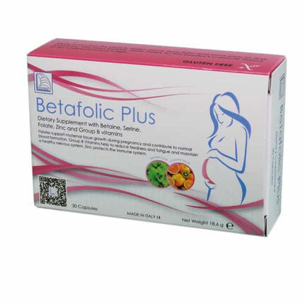 BETAFOLIC PLUS 30 CAPSULE ASTUCCIO 18,6 G - Farmaspeed