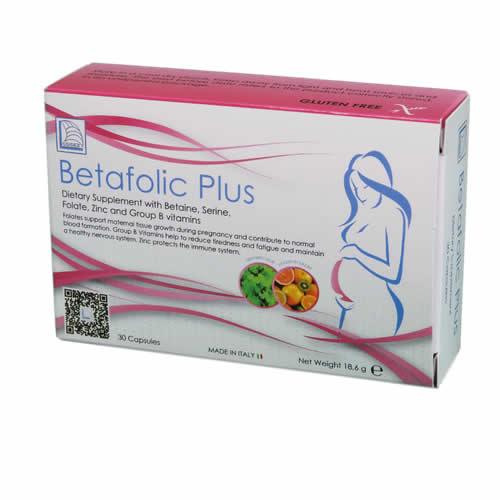 BETAFOLIC PLUS 30 CAPSULE ASTUCCIO 18,6 G - Farmaspeed
