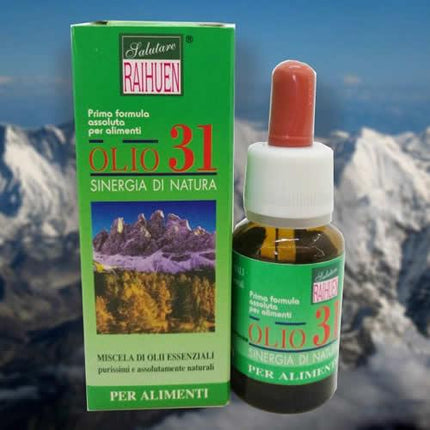 RAIHUEN OLIO 31 ESSENZIALE PURO GRADO ALIMENTARE 15 ML - Farmaspeed