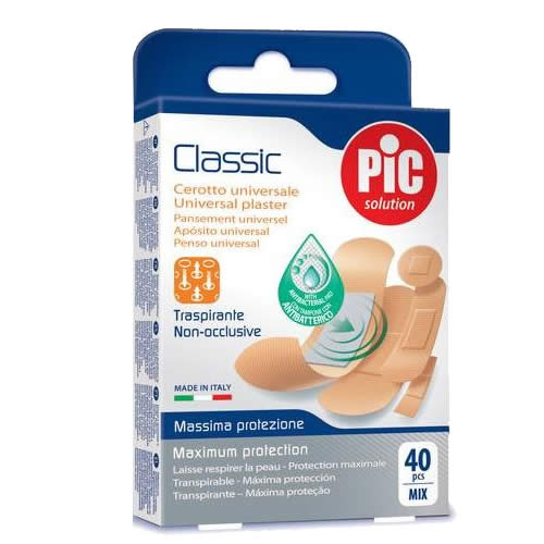 CEROTTO PIC CLASSIC MIX ANTIBATTERICO 40 PEZZI