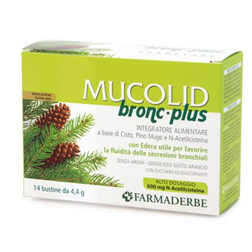 MUCOLID BRONC PLUS 600 14 BUSTINE - Farmaspeed