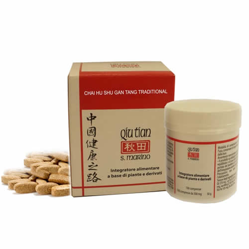 CHAI HU SHU GAN TANG TRADITIONAL 100 COMPRESSE