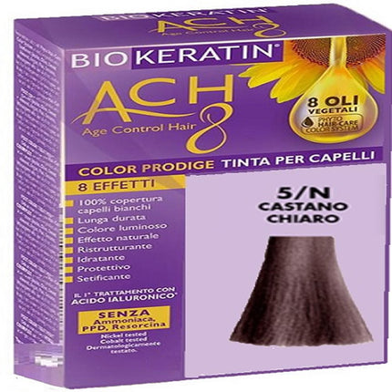 BIOKERATIN ACH8 COLOR PRODIGE 5/N CASTANO CHIARO