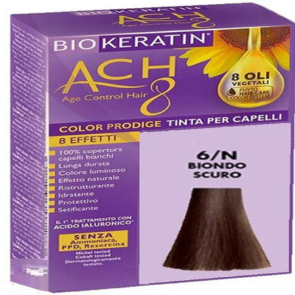 BIOKERATIN ACH8 COLOR PRODIGE 6/N BIONDO SCURO - Farmaspeed