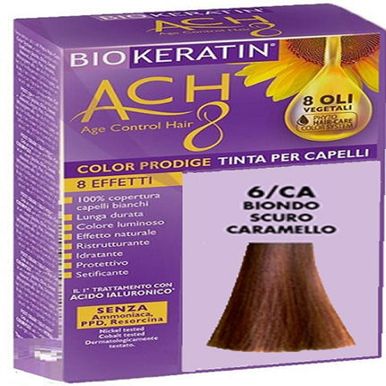 BIOKERATIN ACH8 COLOR PRODIGE 6/CA DARK CARAMEL BLONDE