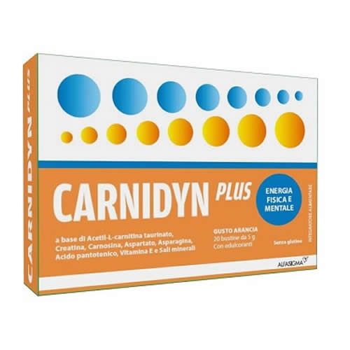 CARNIDYN PLUS 20 BUSTINE DA 5 G GUSTO ARANCIA