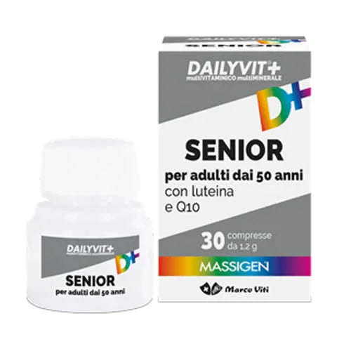 MASSIGEN SENIOR MULTIVITAMINICO E MULTIMINERALE 30 COMPRESSE RIVESTITE - Farmaspeed