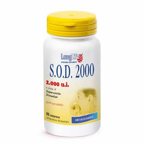 LONGLIFE SOD 2000 60 COMPRESSE RIVESTITE