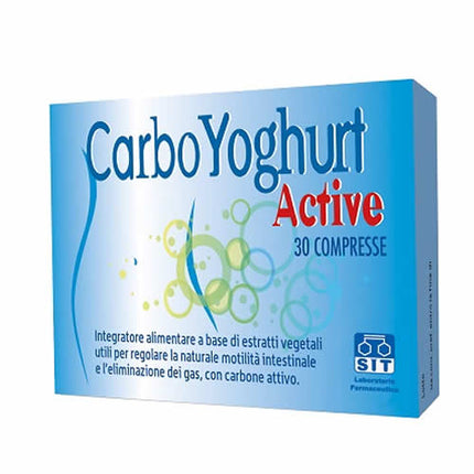 CARBOYOGHURT ACTIVE 30 TABLETS
