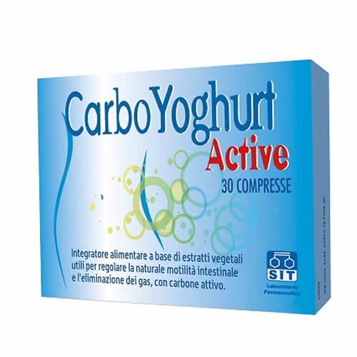 CARBOYOGHURT ACTIVE 30 TABLETS