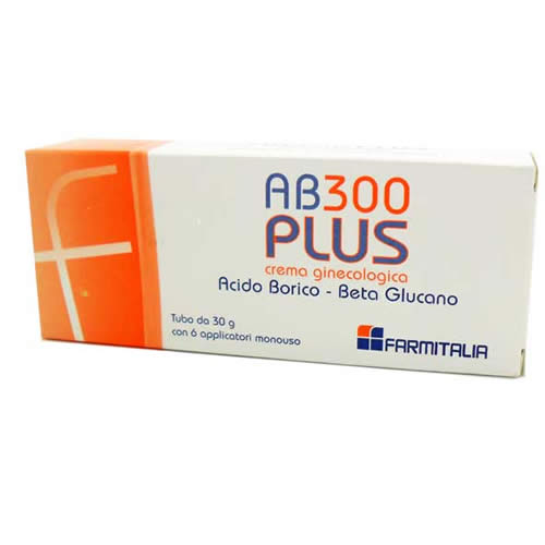 AB 300 PLUS CREMA GINECOLOGICA 30 G CON 6 APPLICATORI