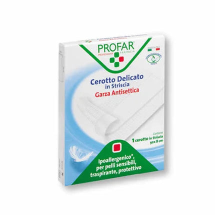 CEROTTO TESSUTO NON TESSUTO DELICATO 1 STRISCIA 50X8 CM PROFAR - Farmaspeed