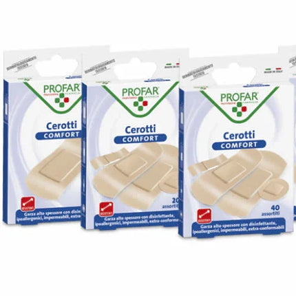 CEROTTO COMFORT ASSORTITI 20 PEZZI PROFAR - Farmaspeed