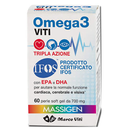 OMEGA3 TRIPLE ACTION SCREWS 60 PEARLS