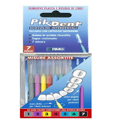 PIKDENT SNACK 1 PACK WITH 7 ASSORTED SIZES