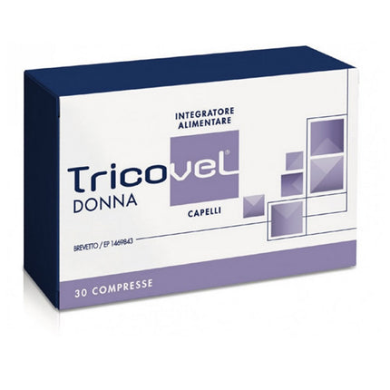 TRICOVEL DONNA INTEGRATORE ALIMENTARE CON NUTRIENTI SPECIFICI PER CAPELLI 30 COMPRESSE